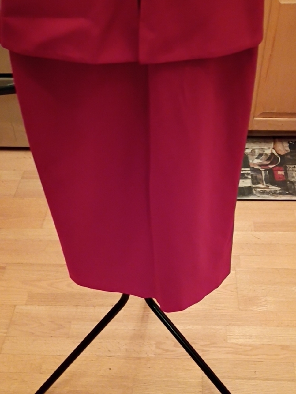 RACHEL Rachel Roy Fuchsia Sleeveless Midi Sheath Dress - Picture 10 of 13